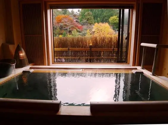 Traditional İki Ayrı Yataklı Oda (Japanese Western Twin, Open Air Bath)