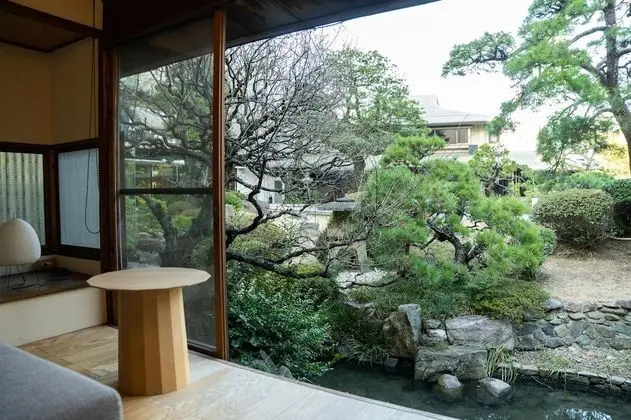 Traditional Dört Kişilik Oda, Sigara İçilmez, Bahçe Manzaralı (Japanese, Genkai)