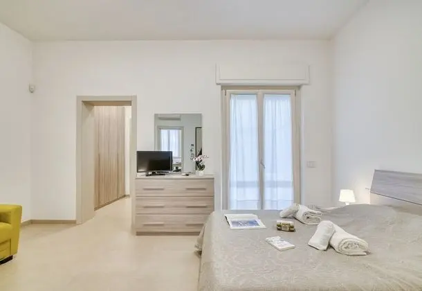 Family Apart Daire, 1 En Büyük (King) Boy Yatak ve Çekyat (Suite 1 Ondina Viareggio 200mt from)