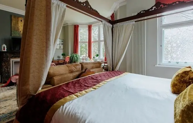 Deluxe Oda, 1 En Büyük (King) Boy Yatak, Buzdolabı ve Mikrodalga, Şehir Manzaralı