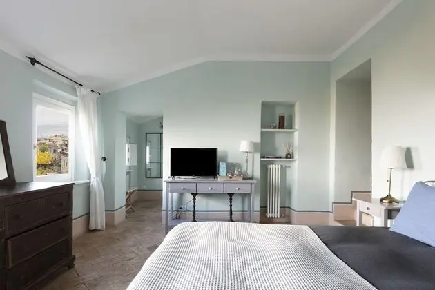 Panoramic Oda, 1 Büyük (Queen) Boy Yatak, Sigara İçilmez, Üzüm Asması Manzaralı