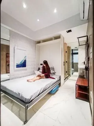 Premium Tek Büyük Yataklı Oda, Balkon, Deniz Manzaralı