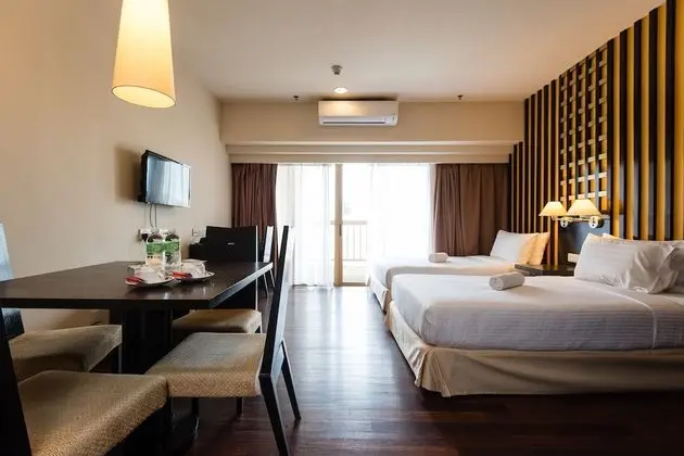 Deluxe Stüdyo, 2 Tek Kişilik Yatak, Küçük Mutfak, Şehir Manzaralı
