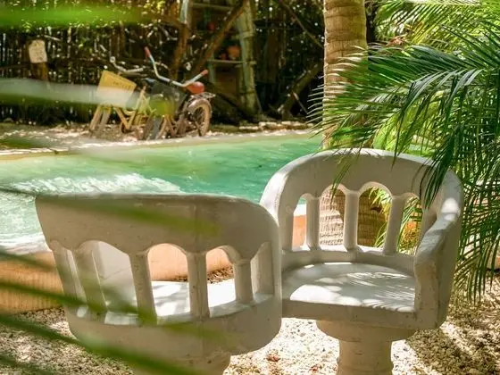 Nº 4 JUNGLE BEACH STUDIO A/C, WI FI, KITCHENETTE, TERRACE