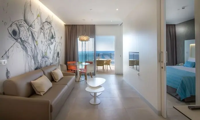 Suite, vistas al mar (3 adults + 1 child) , terraza