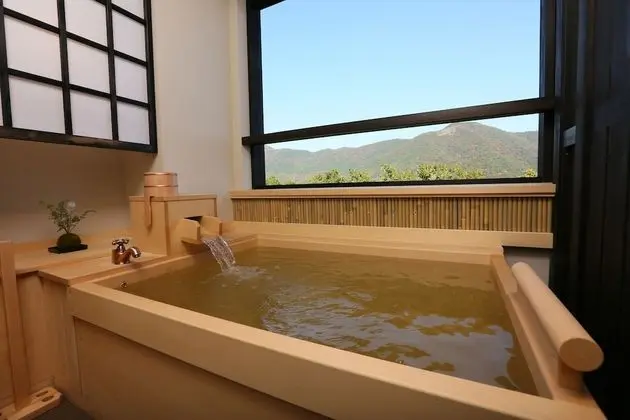 İki Ayrı Yataklı Oda, Bahçe Manzaralı (Japanese Western Style, Open-Air Bath)