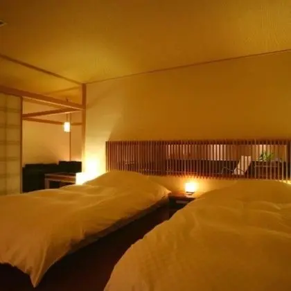 Deluxe İki Ayrı Yataklı Oda (with Private Hot Spring)