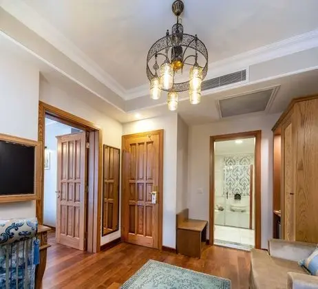 Interior entrance