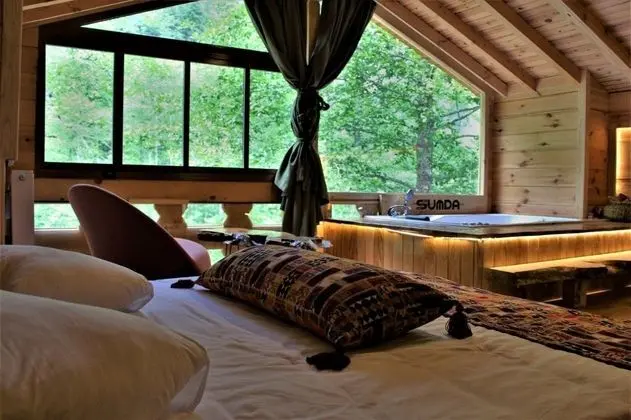 Balayı Suit Dağ Evi (Şömine, Jakuzi, Sauna)