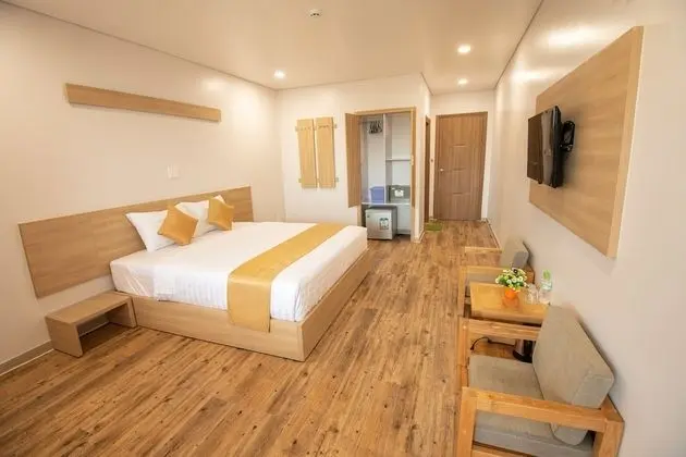 Tek Büyük Yataklı Oda, Balkon, Okyanus Manzaralı