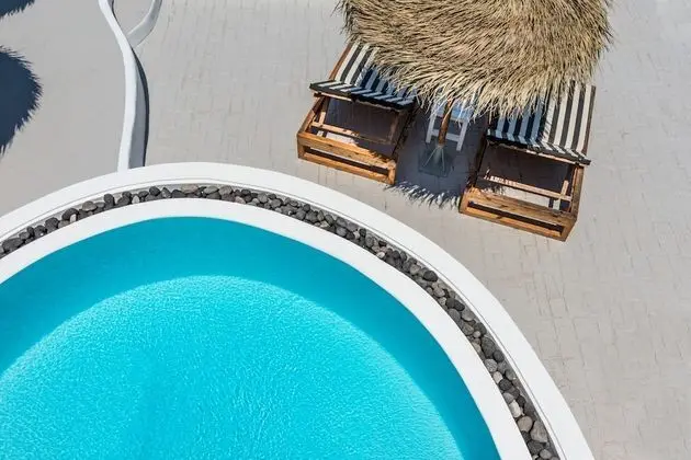 Summer Lovers Villa Private Pool - Private Spa and Panoramic Caldera View