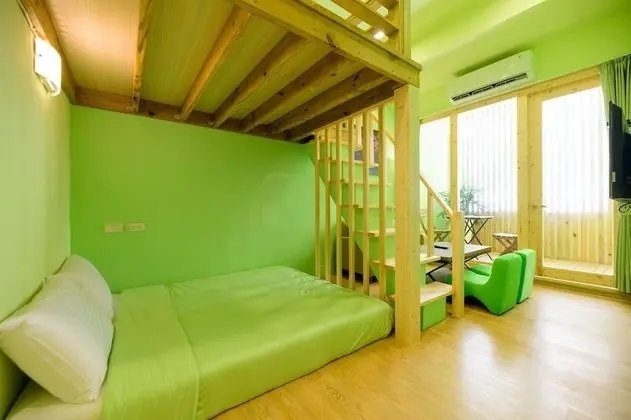 Deluxe Çatı Katı (Loft), 3 Yatak Odası, Balkon