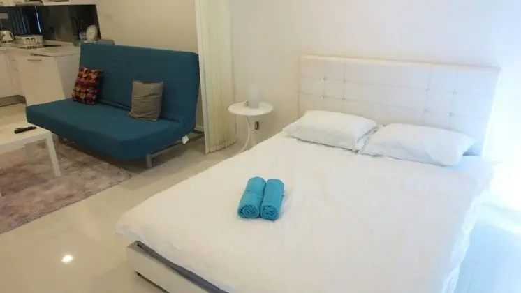 Stüdyo, 1 Büyük (Queen) Boy Yatak, Balkon