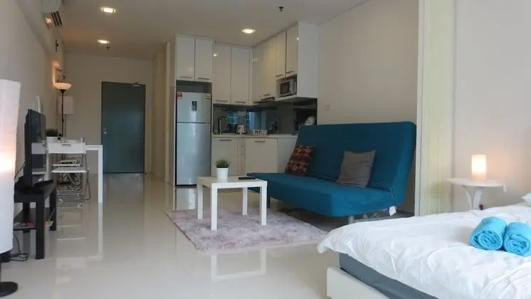 Stüdyo, 1 Büyük (Queen) Boy Yatak, Balkon