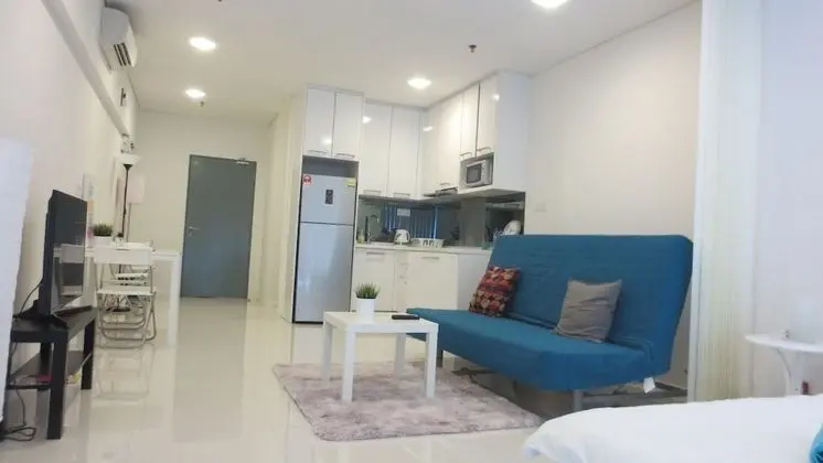 Stüdyo, 1 Büyük (Queen) Boy Yatak, Balkon