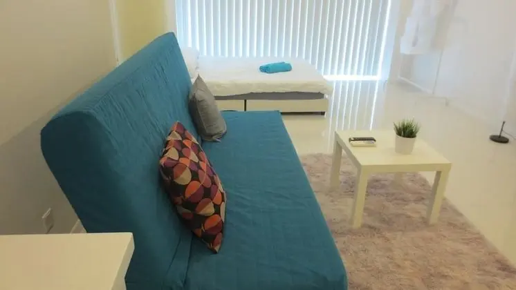 Stüdyo, 1 Büyük (Queen) Boy Yatak, Balkon