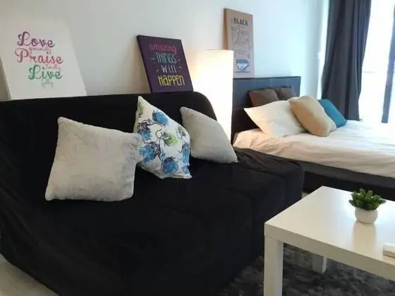 Stüdyo, 1 Büyük (Queen) Boy Yatak, Balkon