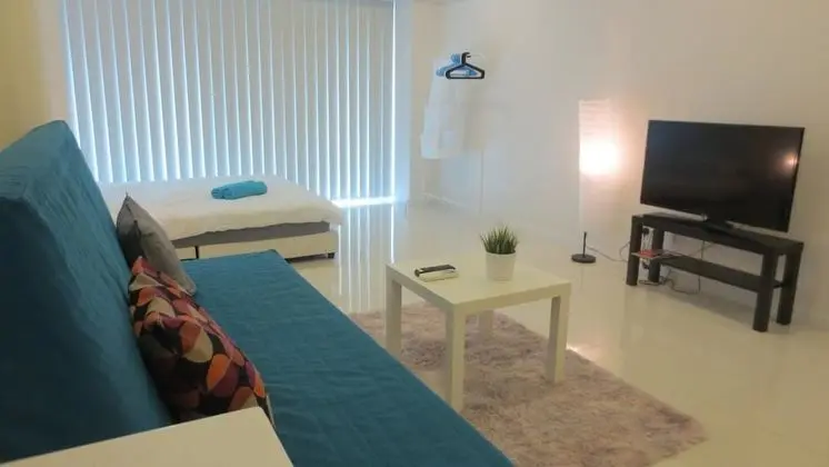 Stüdyo, 1 Büyük (Queen) Boy Yatak, Balkon