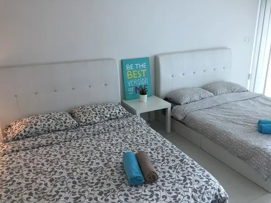 Stüdyo, 2 Büyük (Queen) Boy Yatak, Balkon