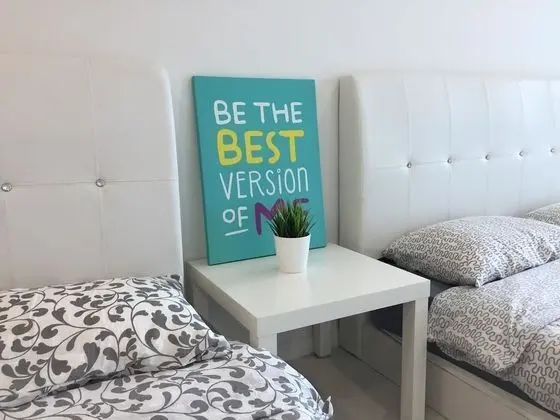 Stüdyo, 2 Büyük (Queen) Boy Yatak, Balkon