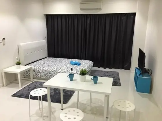 Stüdyo, 2 Büyük (Queen) Boy Yatak, Balkon