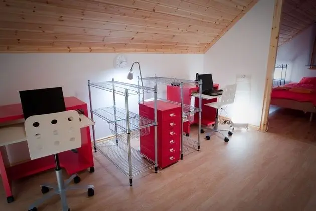 Çatı Katı (Loft), 5 Yatak Odası, Şömine