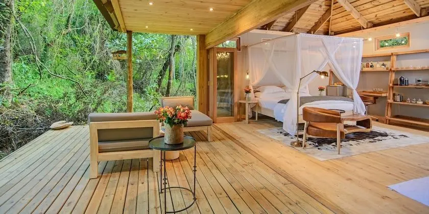 Luxury Tek Büyük Yataklı Oda (Forest)