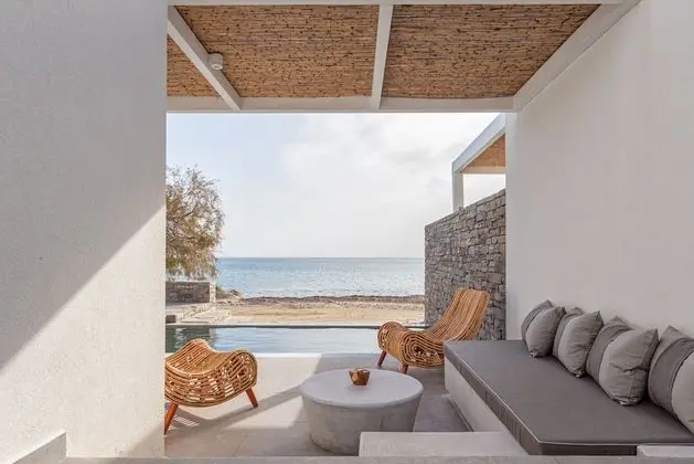 Deluxe Villa, 3 Yatak Odası, Havuz Manzaralı, Plaj Kenarı