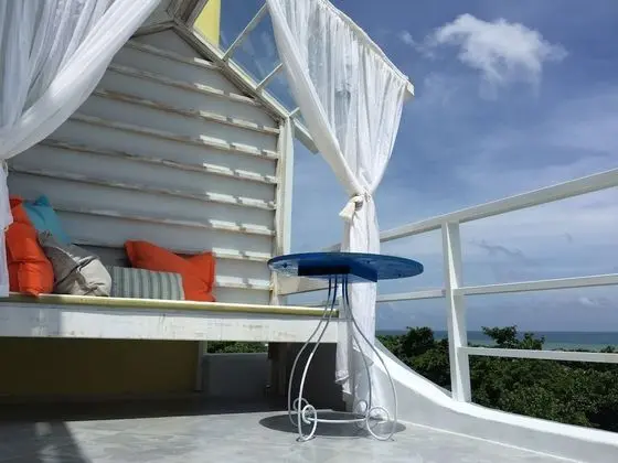 Deluxe Tek Büyük Yataklı Oda, Balkon, Deniz Manzaralı