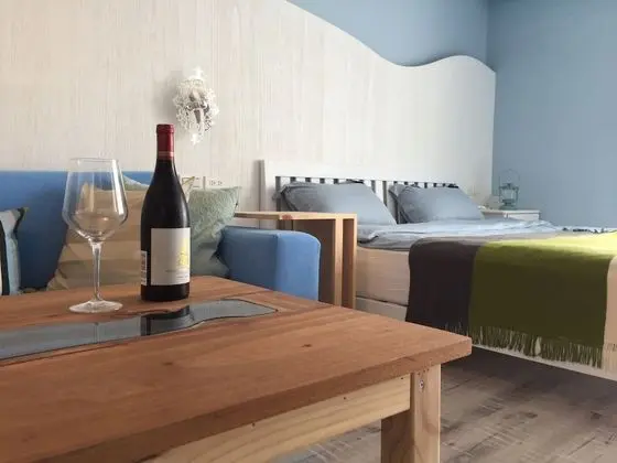 Deluxe Tek Büyük Yataklı Oda, Balkon, Deniz Manzaralı