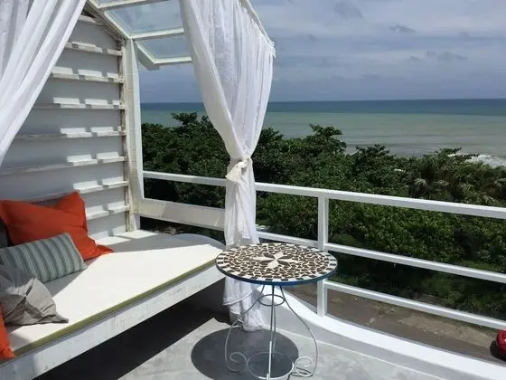 Deluxe Tek Büyük Yataklı Oda, Balkon, Deniz Manzaralı