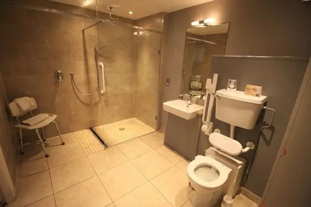 Tek Büyük Yataklı Oda, Engellilere Uygun, Banyolu/Duşlu (Disabled Access)