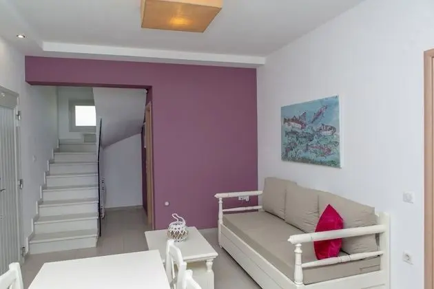 Villa, 2 Yatak Odası, Kişiye Özel Havuzlu, Deniz Manzaralı (Purple)