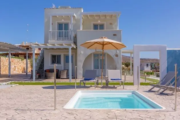 Villa, 3 Yatak Odası, Kişiye Özel Havuzlu, Deniz Manzaralı (Yellow)