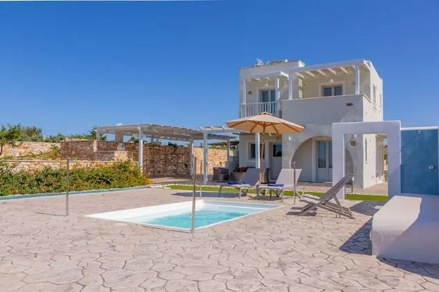 Villa, 3 Yatak Odası, Kişiye Özel Havuzlu, Deniz Manzaralı (Yellow)