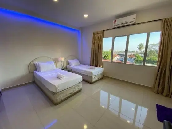 İki Ayrı Yataklı Oda, 2 Tek Kişilik Yatak, Şehir Manzaralı