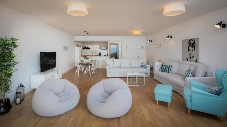 Deluxe Apart Daire, 2 Yatak Odası, Deniz Manzaralı, Denize Sıfır