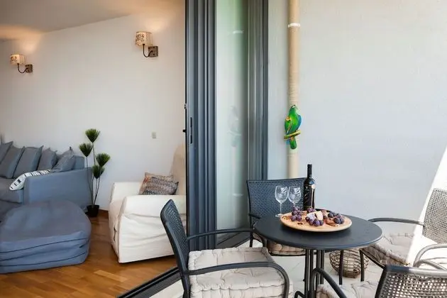 Deluxe Apart Daire, 2 Yatak Odası, Okyanus Manzaralı, Denize Sıfır