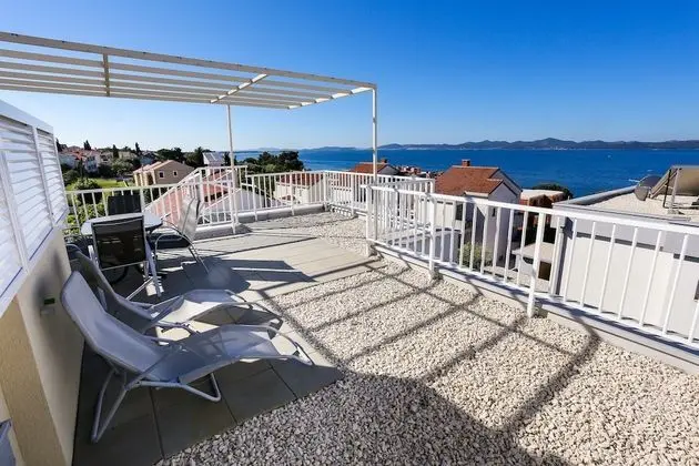 Deluxe Apart Daire, 2 Yatak Odası, Teras, Plaj Kenarı