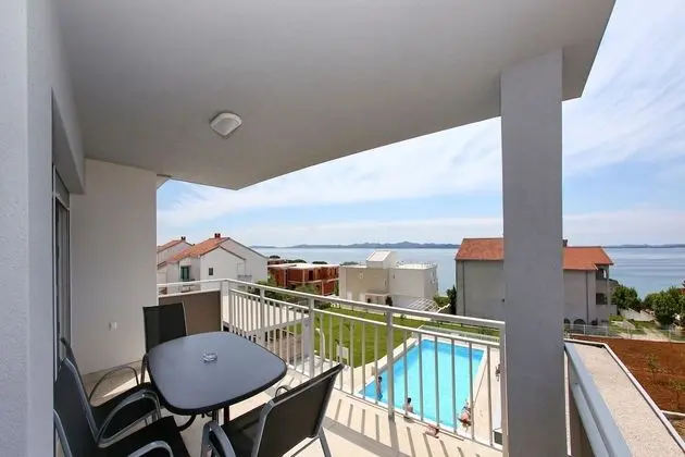 Panoramic Apart Daire, 1 Yatak Odası, Havuz Kullanımı, Plaj Kenarı