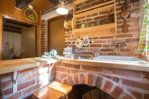 Traditional Kır Evi, Veranda, Zemin Kat