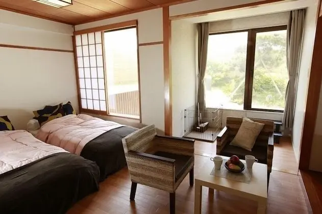 Traditional İki Ayrı Yataklı Oda, Sigara İçilmez, Okyanus Manzaralı (Japanese Style)