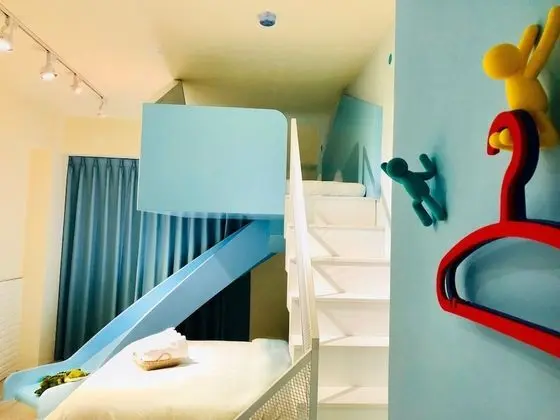 Deluxe Dört Kişilik Oda, Balkon, Dağ Manzaralı
