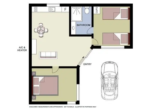 Villa, 2 Yatak Odası