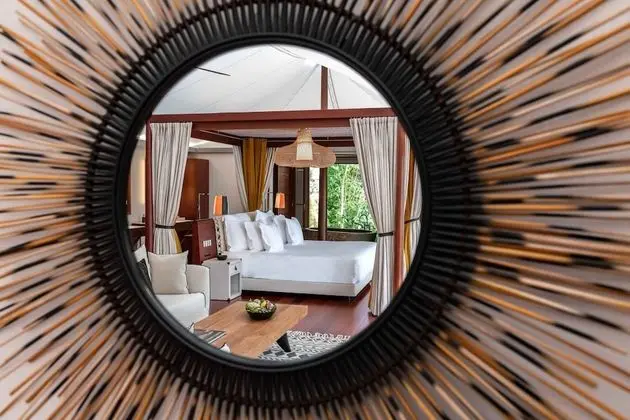 Luxury Villa, 2 Yatak Odası, Denize Sıfır (Tented Villa)