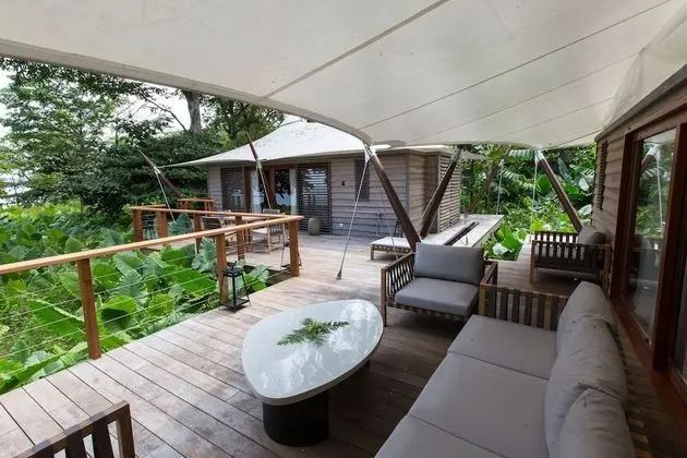 Luxury Villa, 2 Yatak Odası, Denize Sıfır (Tented Villa)