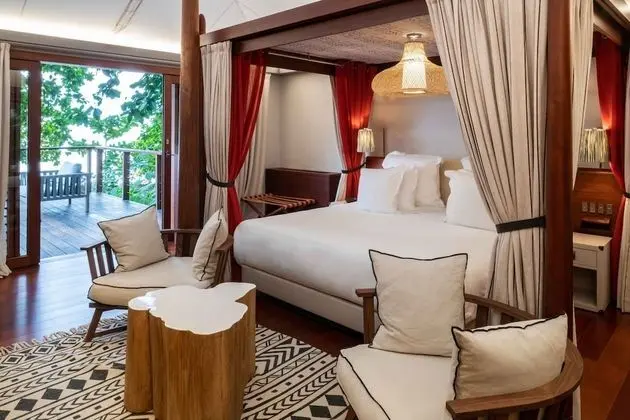 Luxury Villa, 3 Yatak Odası, Denize Sıfır (Tented Villa)
