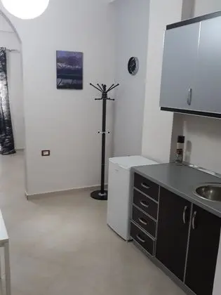 Design Apart Daire, 1 Büyük (Queen) Boy Yatak ve Çekyat, Balkon
