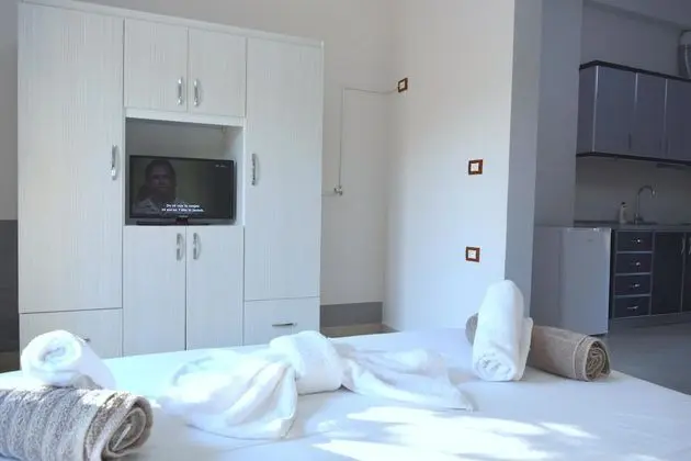 Design Apart Daire, 1 Büyük (Queen) Boy Yatak ve Çekyat, Balkon