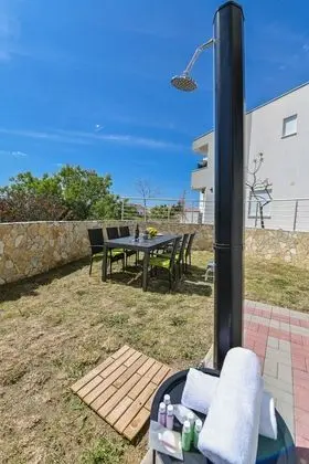 Deluxe Apart Daire, 2 Yatak Odası, Kişiye Özel Havuzlu, Deniz Manzaralı